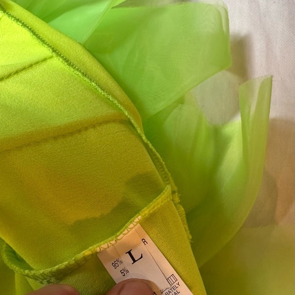 Neon Green Women's top - Picture 4 of 9